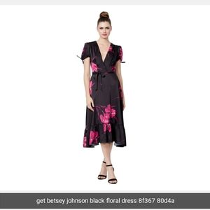 NWT Betsey Johnson Floral Dress